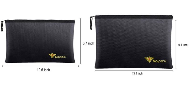 Noiposi Fireproof Document Bag