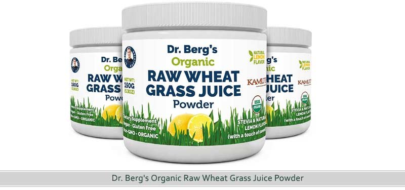 Dr. Bergs Organic Raw Wheatgrass Powder