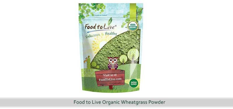 Food to Live Organic Wheatgrass Powder