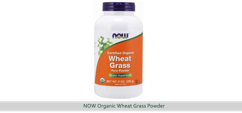 NOW Organic Grass Powder