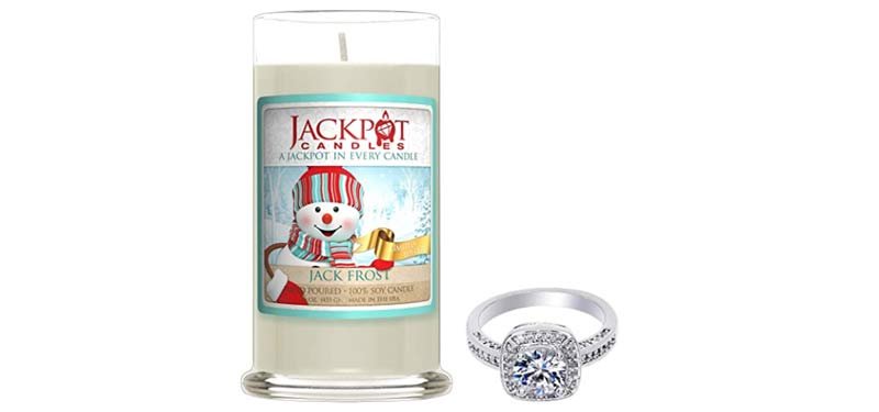 Jack Frost Candle with Ring