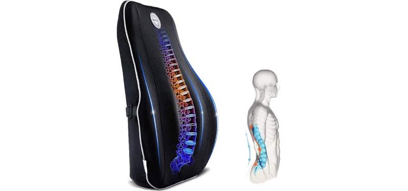 Gugustore Memory Foam Back Support