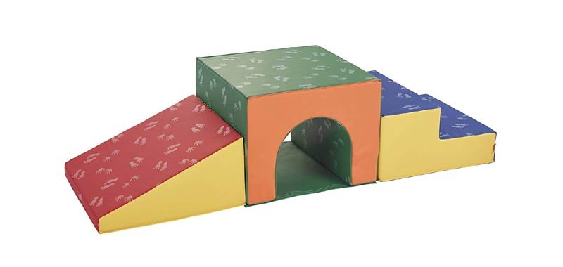 SoftZone Single tunnel Foam Climbing Block
