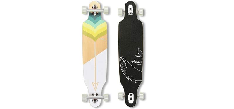 Volador 40-inch Maple Longboard Cruiser