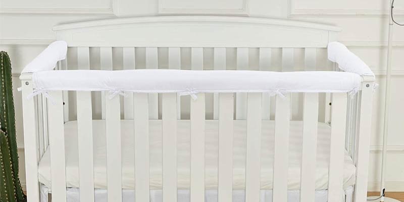 EXQ Home 3 Piece Baby Crib Rail Cover