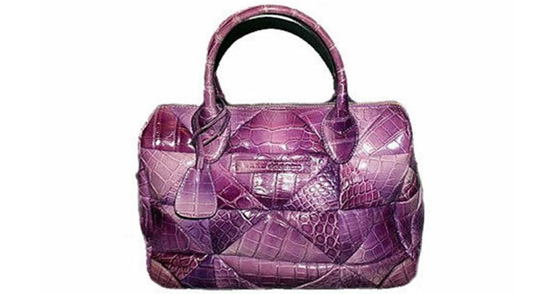 Marc Jacobs Carolyn Crocodile Handbag