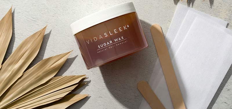 VidaSleek Sugar Wax Hair Removal Kit